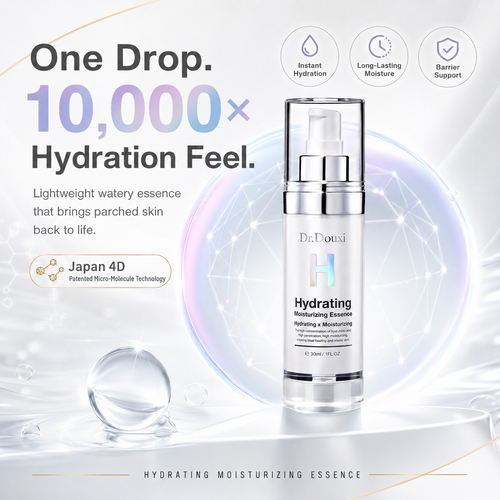 Dr.Douxi Hydrating Moisturizing Essence 30ml hero one drop watery hyaluronic hydration