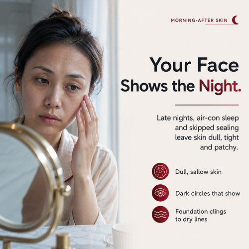 Dr.Douxi night cream late night dull tired skin pain point