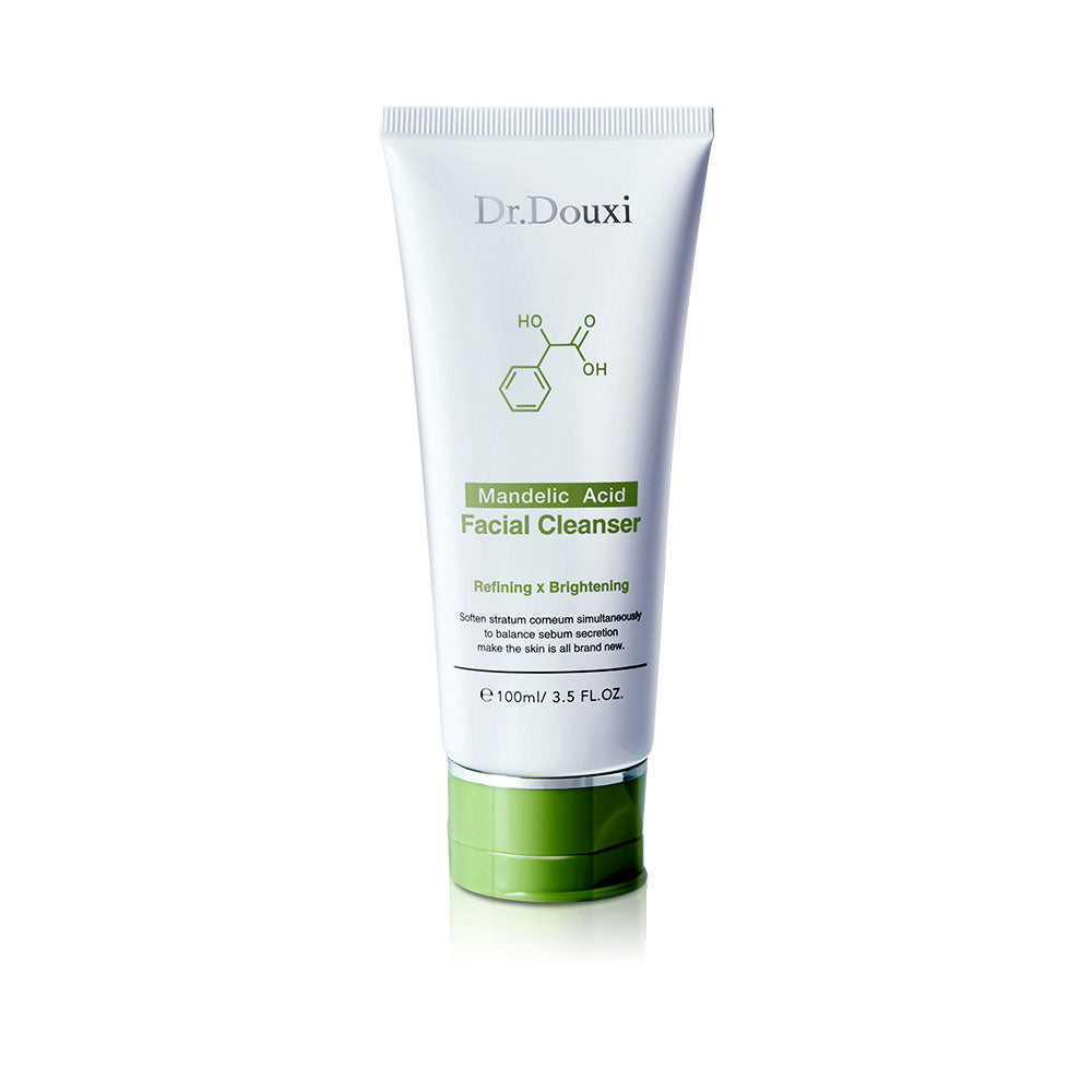 Dr.Douxi Mandelic Acid Facial Cleanser 100ml white tube green cap packshot