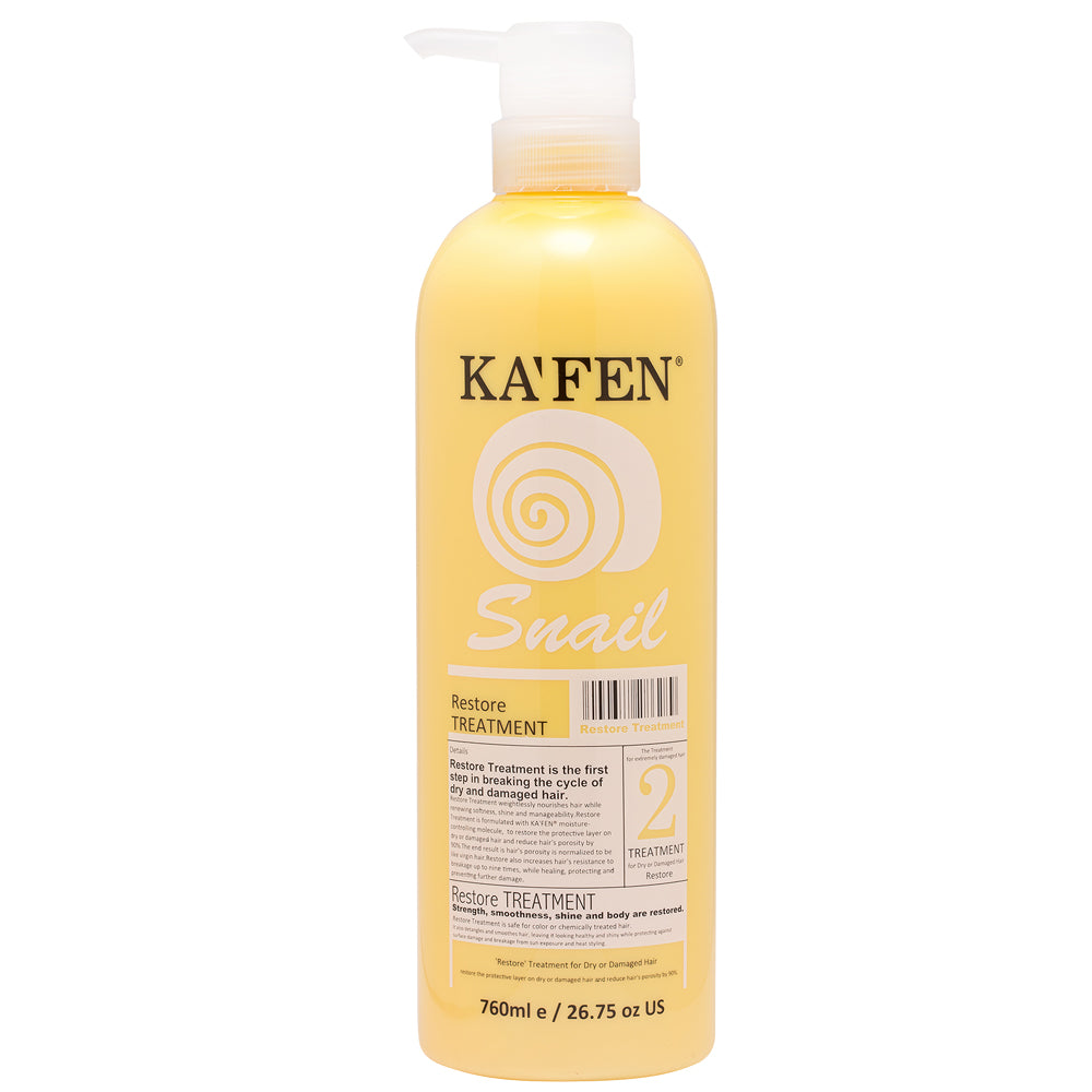 KA'FEN 蜗牛极致护发素 760ml 受损发质修护护发素