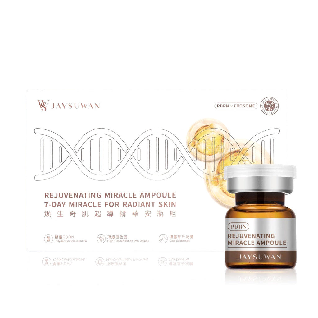 JAYSUWAN Rejuvenating Miracle Ampoule box and vial on white background