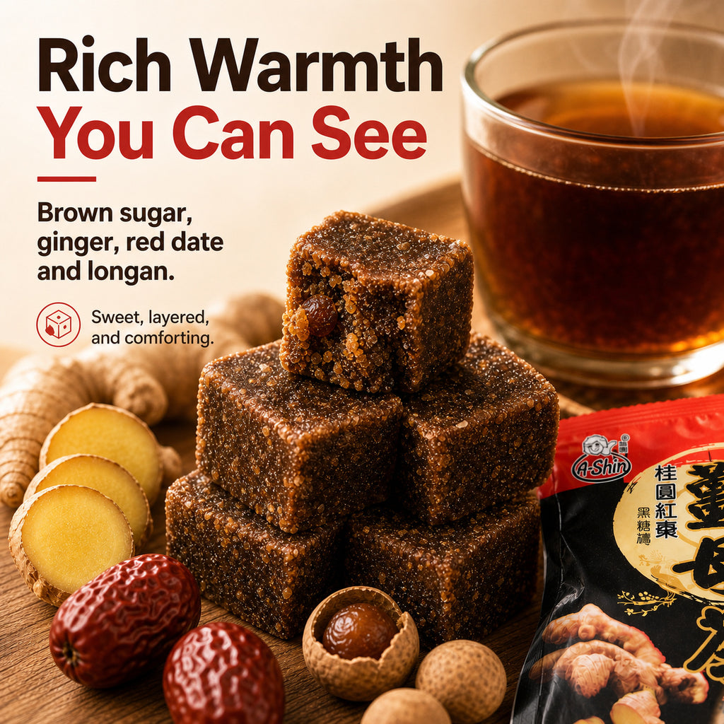 Ashin Jiufen Ginger Tea - 05 rich warmth ingredients