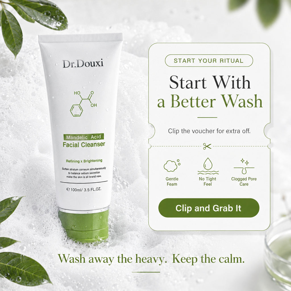 Dr.Douxi mandelic cleanser ready stock in malaysia offer