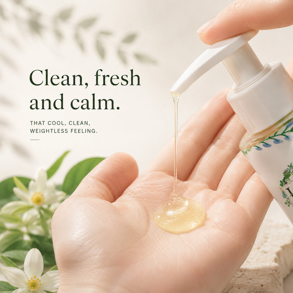 HH Feminine Intimate Antibacterial Wash 200ml - 05 gel texture clean fresh calm